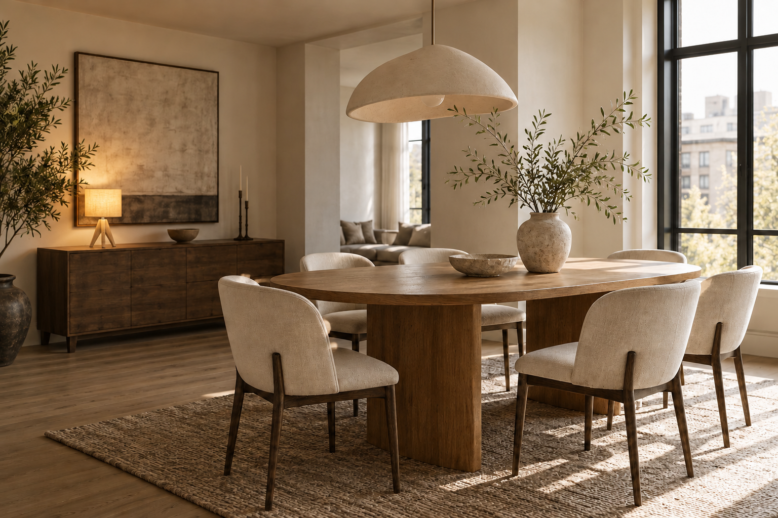 Comedor Roble & marfil