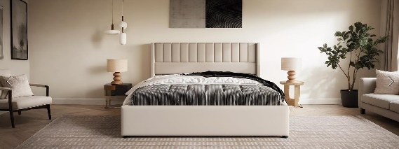 Cama matrimonial con Almacenaje